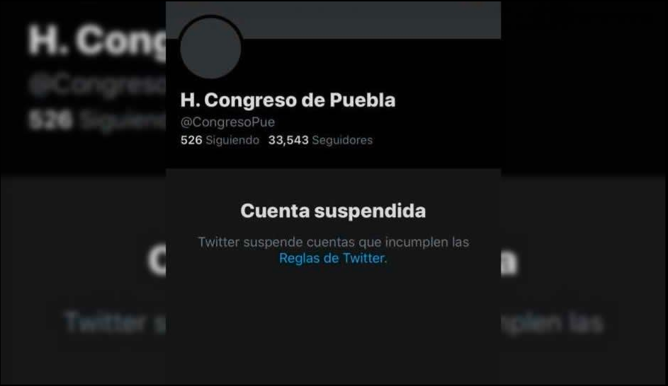 Hackean cuenta de Twitter del Congreso del Estado de Puebla