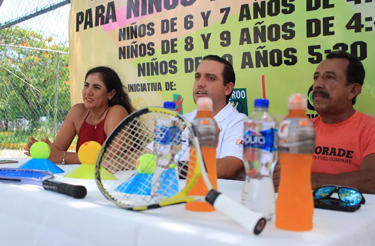 Instituto del Deporte promueve el Tenis con clases gratuitas en Cancún