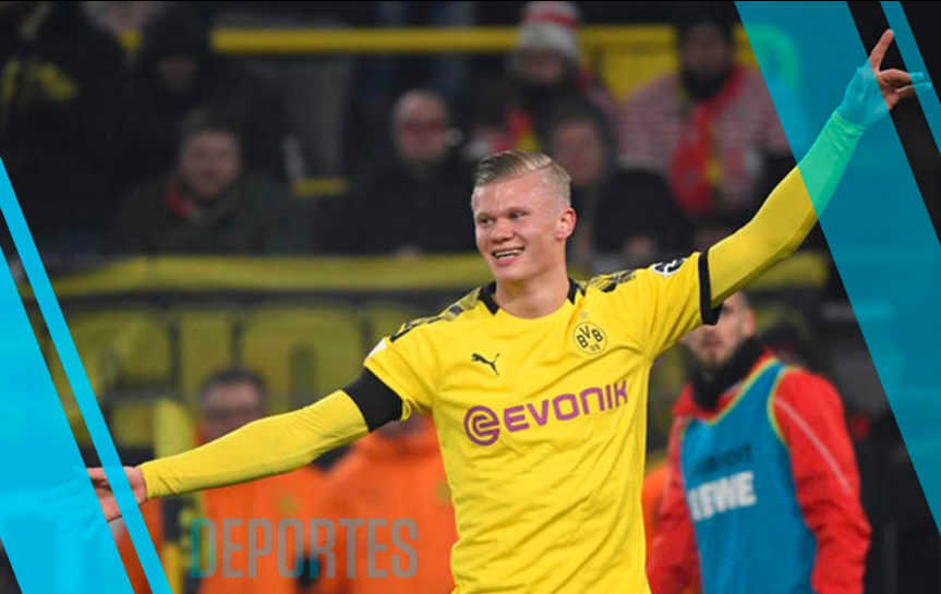 Borussia Dortmund: Erling Håland tiene su primera titularidad