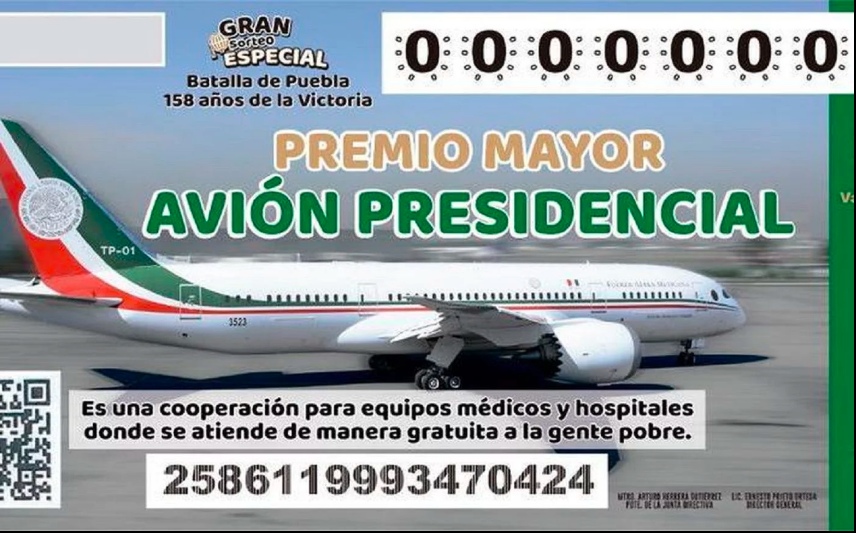 Morena y PT apoyaran rifa del avión presidencial con más de 2 mdp en ‘cachitos’