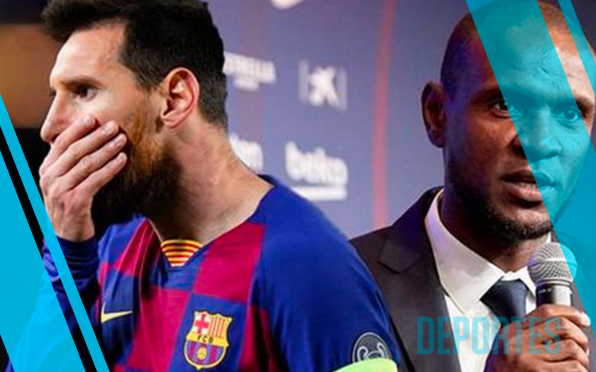 Messi y su enojo podría acabar con la salida de Eric Abidal del Barcelona