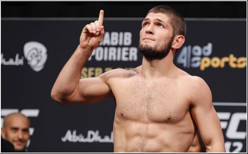 Piden peleadores de la UFC quitarle el título a Khabib Nurmagomedov