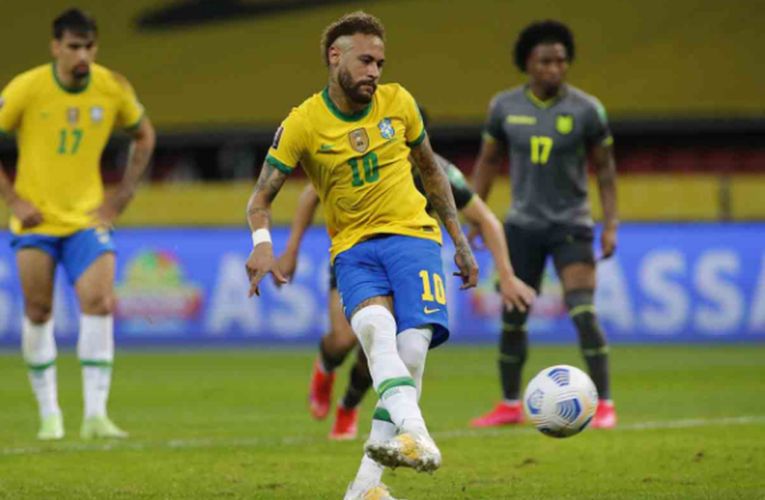Neymar comanda el triunfo de Brasil en la eliminatoria