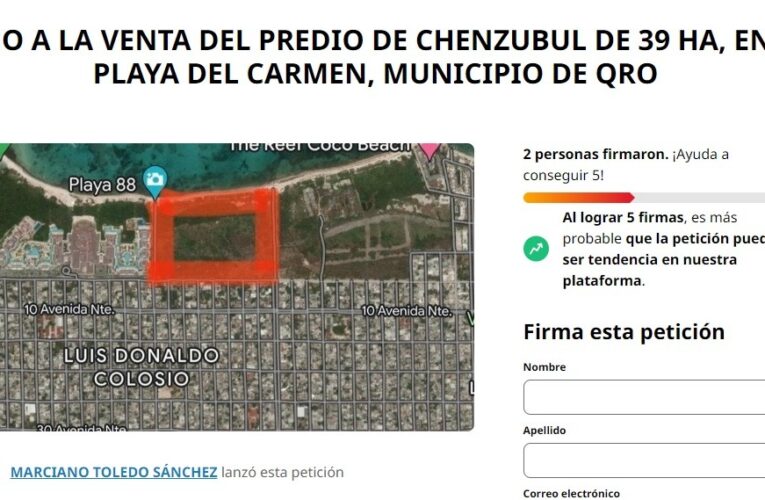 ‘Chano’ Toledo gana amparo para defender propiedad en Playa del Carmen