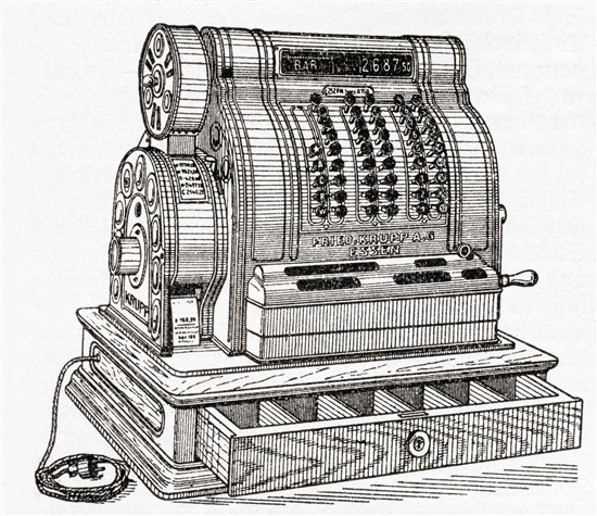 Un día como hoy pero de 1836 nace James Ritty, el inventor de la caja registradora.
