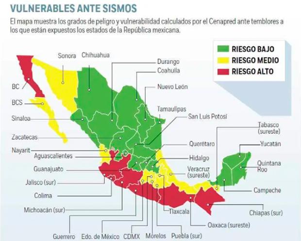 Terremoto en México: en qué alcaldía y por qué se sienten más los sismos