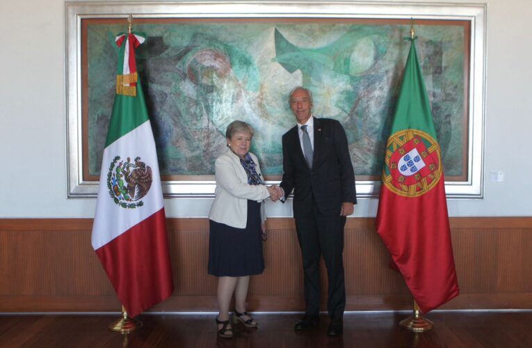 México y Portugal trabajarán en agenda conjunta que beneficie a ambos países