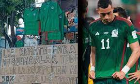 Rematan playeras de México en el Mundial ‘para no quemarlas’