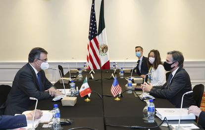Presidente de México se reúne con el secretario Antony Blinken
