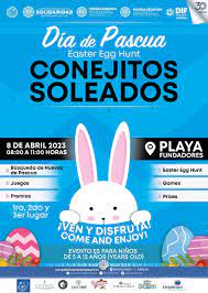 Invitan a niños solidarenses a buscar huevos de Pascua hoy y mañana en Playa del Carmen