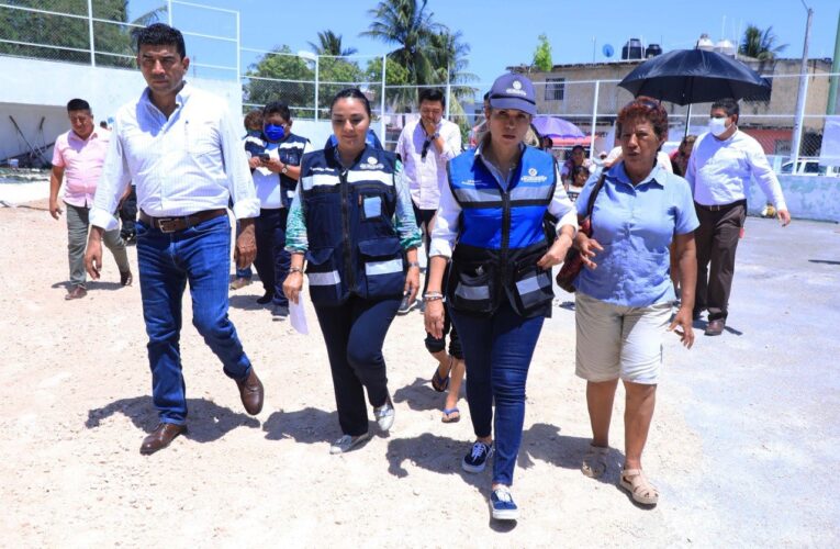 Supervisan en Playa del Carmen rehabilitación de parque ecológico