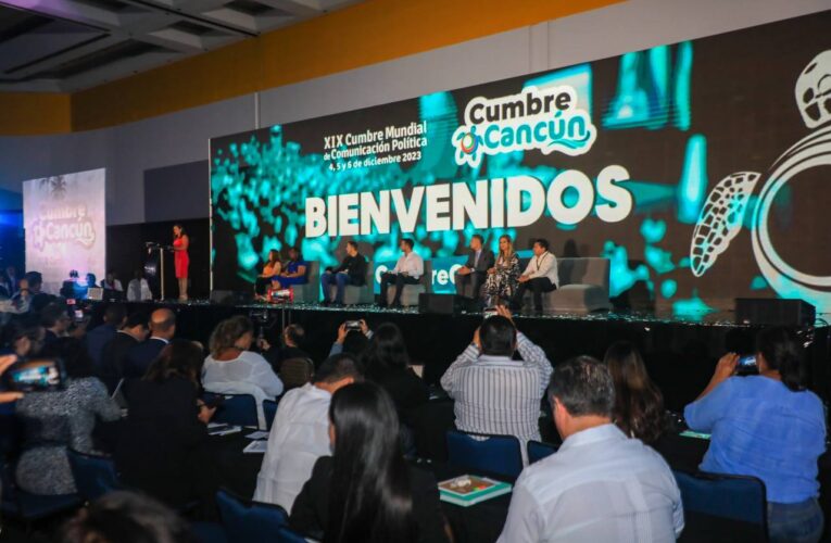 ﻿Lili Campos presente en la Cumbre Mundial de Comunicación Política
