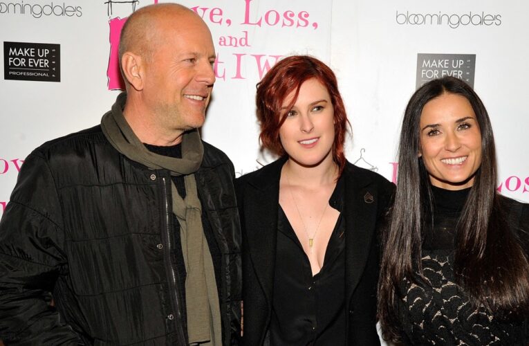 Bruce Willis y Demi Moore se convertirán en abuelos