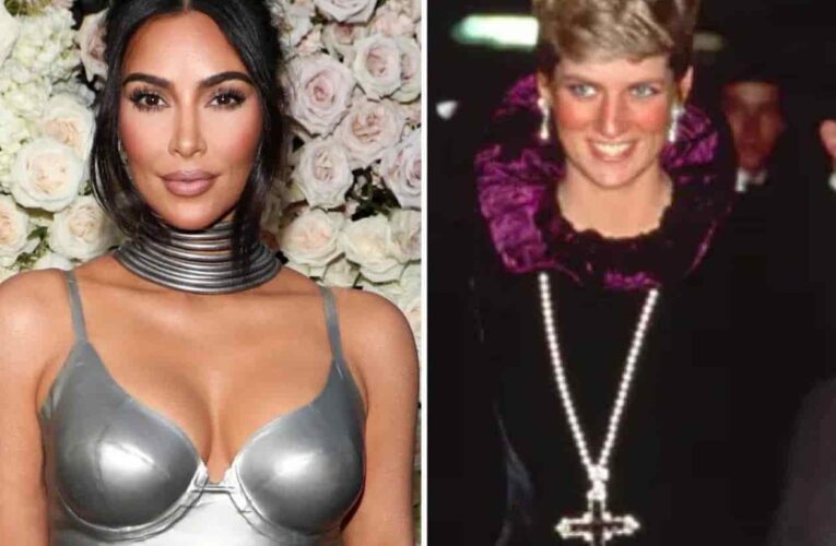 Kim Kardashian compra collar de la princesa Diana en subasta