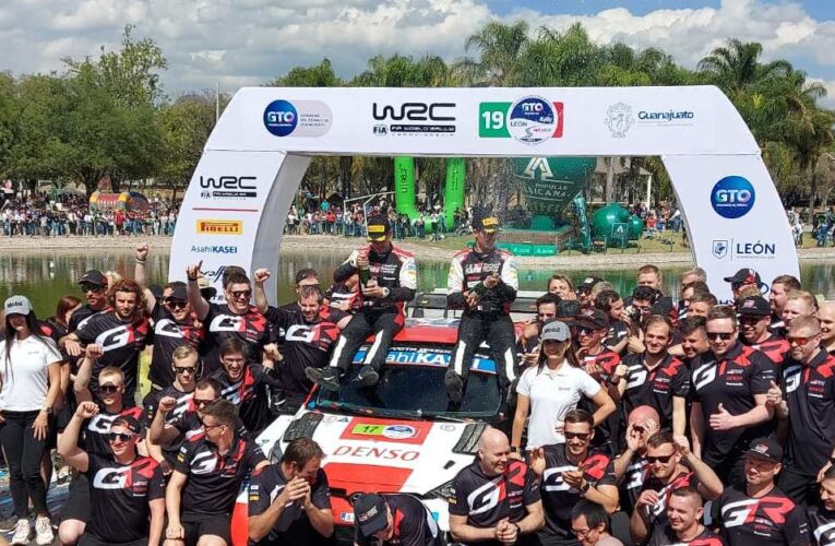Sébastien Ogier se corona en el WRC de México