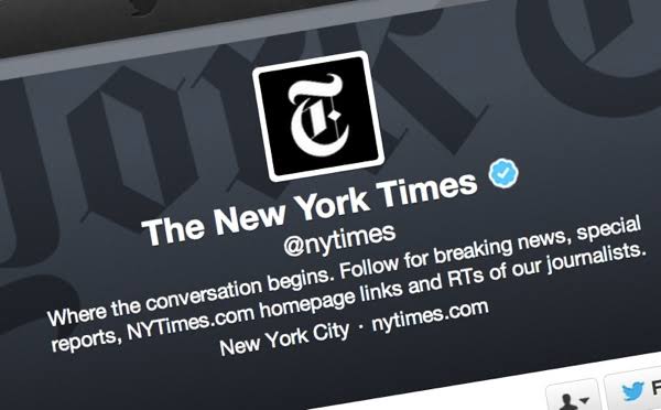 New York Times se niega a pagar Twitter Blue