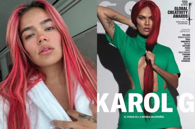 'No me representa', Karol G critica a la revista GQ por retoques a su foto de portada