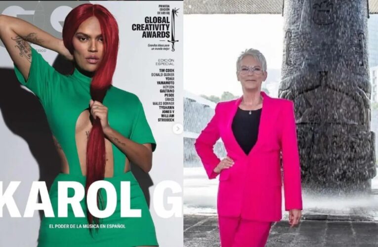 Jamie Lee Curtis respalda a Karol G por su reclamo ante excesivo photoshop en revista