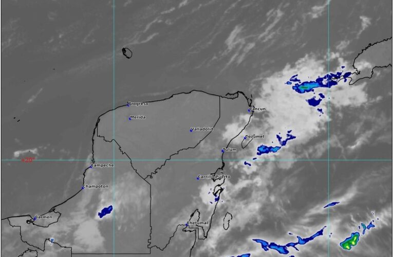 Pronostican lluvias, chubascos y calor para Quintana Roo