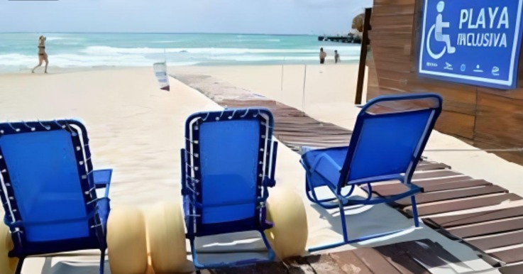 Será inaugurada en junio segunda playa inclusiva en Playa del Carmen