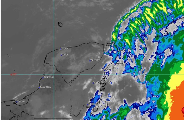 Para hoy, lluvias muy fuertes en Quintana Roo