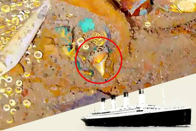 ¡Descubrimiento asombroso en el Titanic! Encuentran un collar de oro y un diente gigantesco de Megalodón