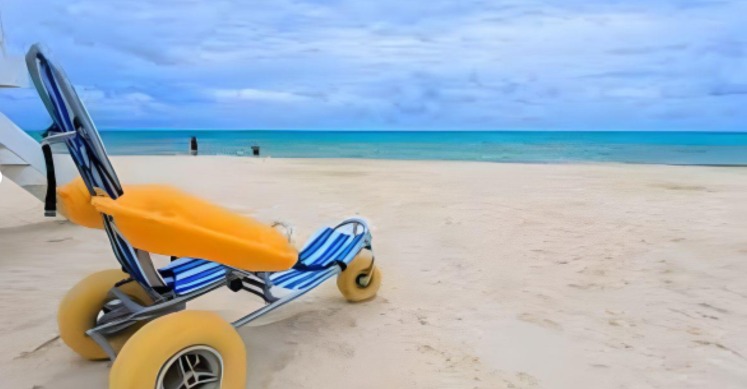 “Pelícano”, una playa con mucha inclusividad en Playa del Carmen