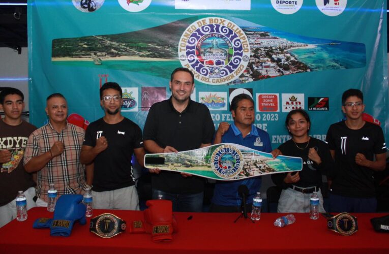 Anuncian segunda edición del torneo de box “Campeón del Caribe” en Solidaridad