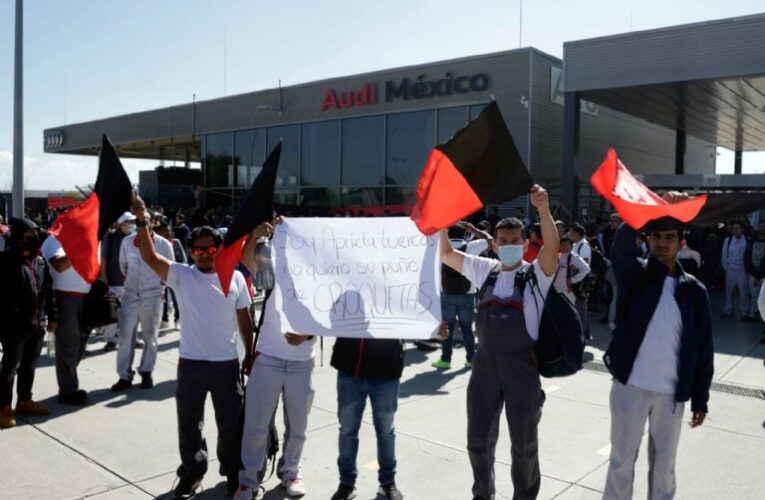 ¡Fin de la huelga en Audi México! Firman acuerdo preliminar con el sindicato