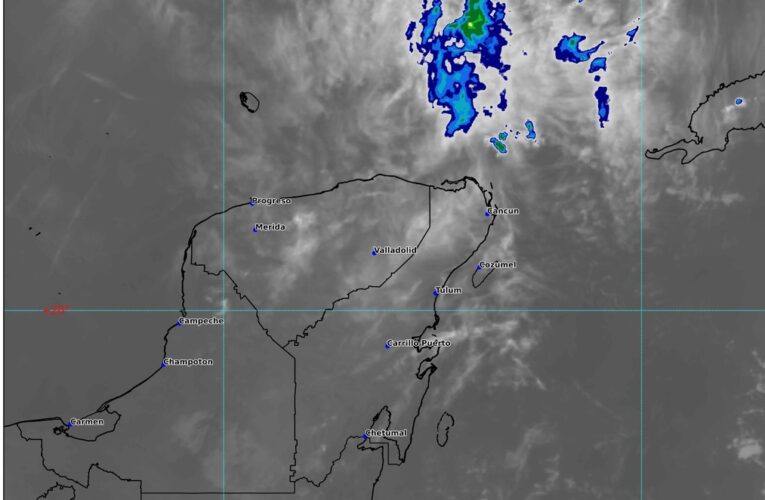 Pronostican lluvias aisladas para Quintana Roo