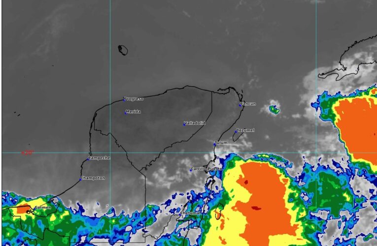 Lluvias puntuales torrenciales en Chiapas, Campeche, Yucatán y Quintana Roo
