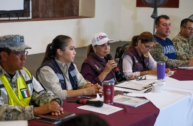 Instala Mara Lezama Centro de Mando en Felipe Carrillo Puerto para proteger a las y los quintanarroenses