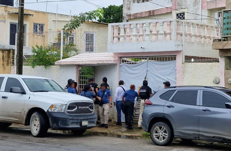 Logra FGE rescatar a 11 personas durante un cateo a presunto centro de atención a las adicciones en Othón P. Blanco