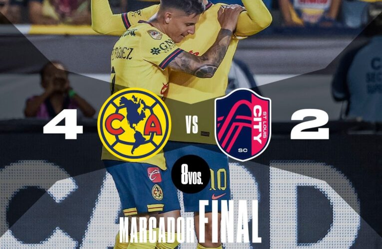 América derrota a St. Louis en Octavos de Final de Leagues Cup