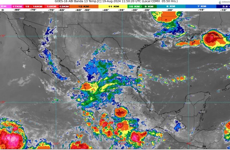 Se mantendrá el ambiente vespertino caluroso a muy caluroso en la República Mexicana