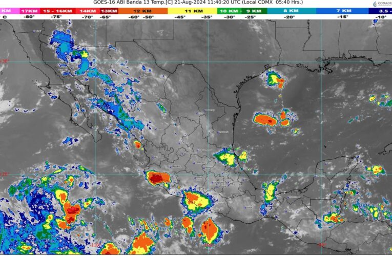 Se mantendrá el ambiente muy caluroso en el noreste, norte y noreste del territorio mexicano