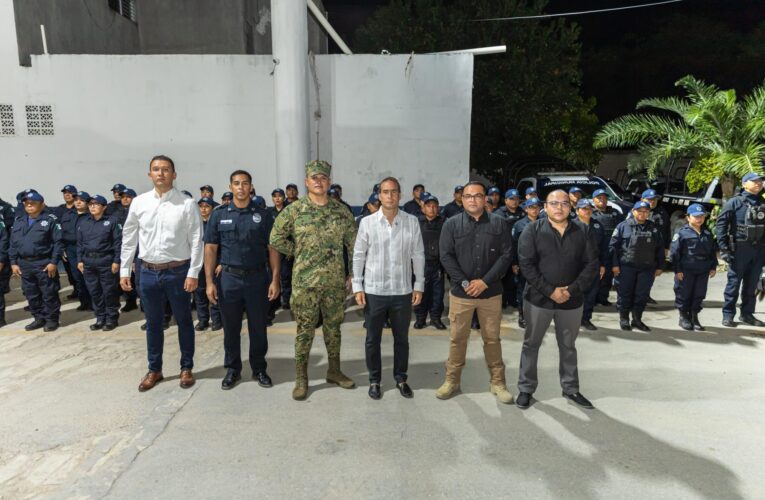 Diego Castañón preside Cambio de Mando en la Secretaría de Seguridad y Protección Ciudadana de Tulum