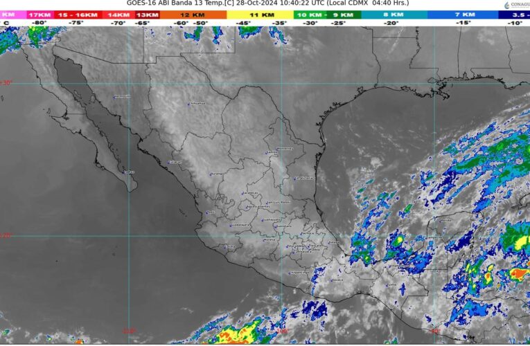 Un nuevo frente frío, el número 6, se aproximará a México