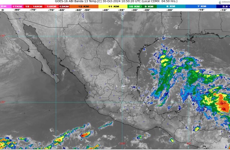 El frente frío número 6 se extenderá sobre el norte de México