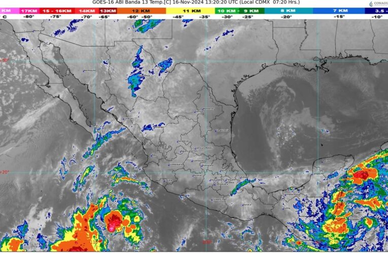 Lluvias puntuales intensas en el Sureste Mexicano y la Península de Yucatán