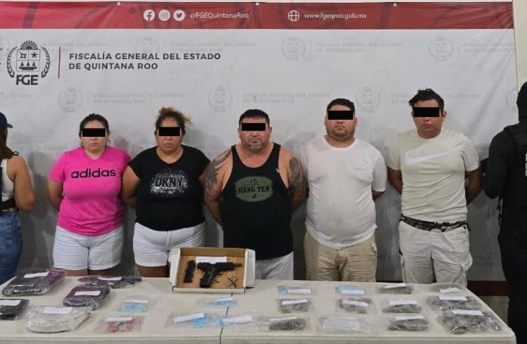 Capturan autoridades a Raúl “N”, líder del grupo criminal del “Güero Palma”, dedicado a la venta de drogas y extorsión a negocios en Costa Mujeres