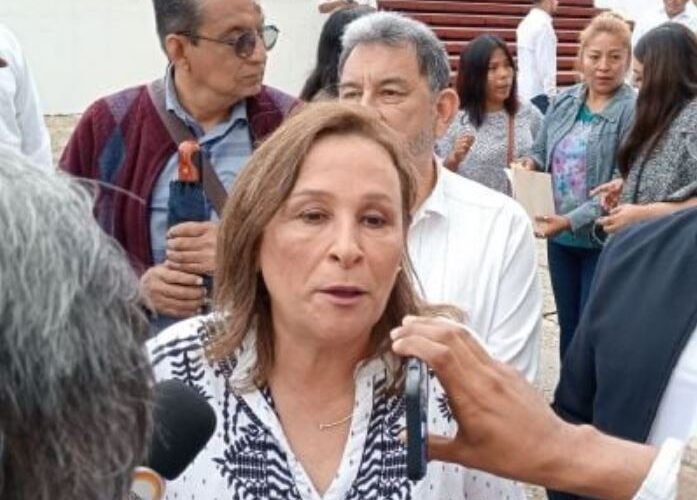 Rocío Nahle García, Gobernadora de Veracruz, afirma que a finales de enero arrancaran los trabajos de rehabilitación del bulevar la Cangrejera.