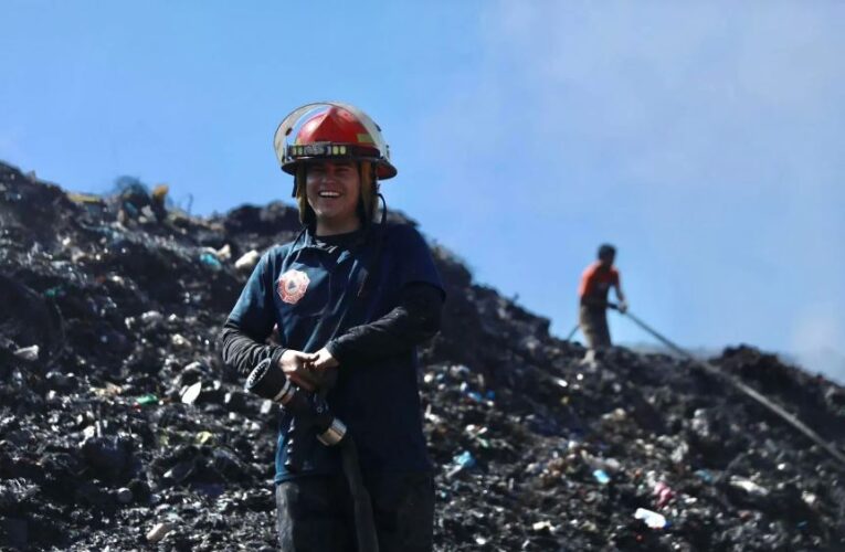 Liquidado el incendio en el Iztete, informa Geraldine Ponce