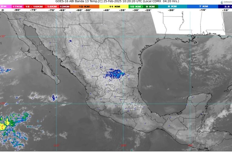 El frente frío 28 se extenderá sobre la península de Yucatán