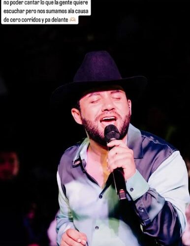 Luis R. Conriquez anuncia que dejará de cantar corridos