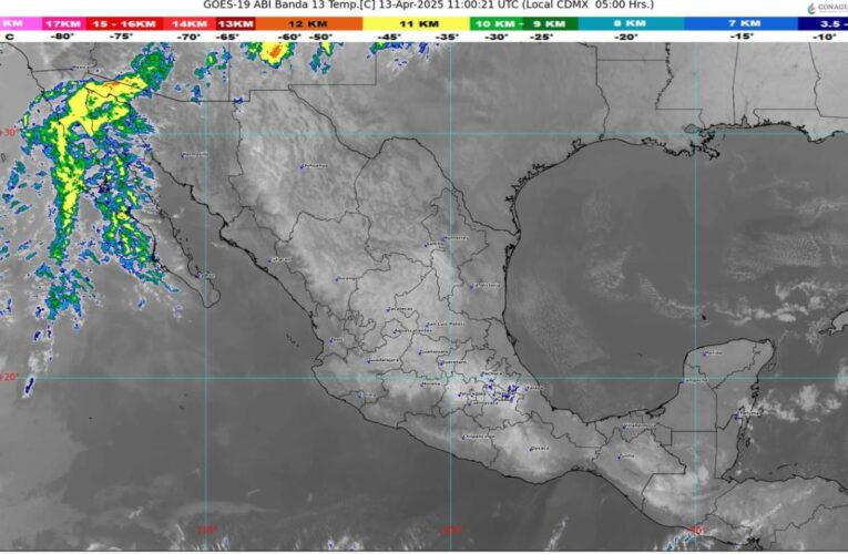 Pronostican heladas en estados de la Mesa del Norte y Mesa Central