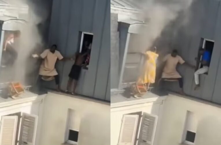 Hombre héroe en París: Rescata a 6 personas de un incendio desde una cornisa
