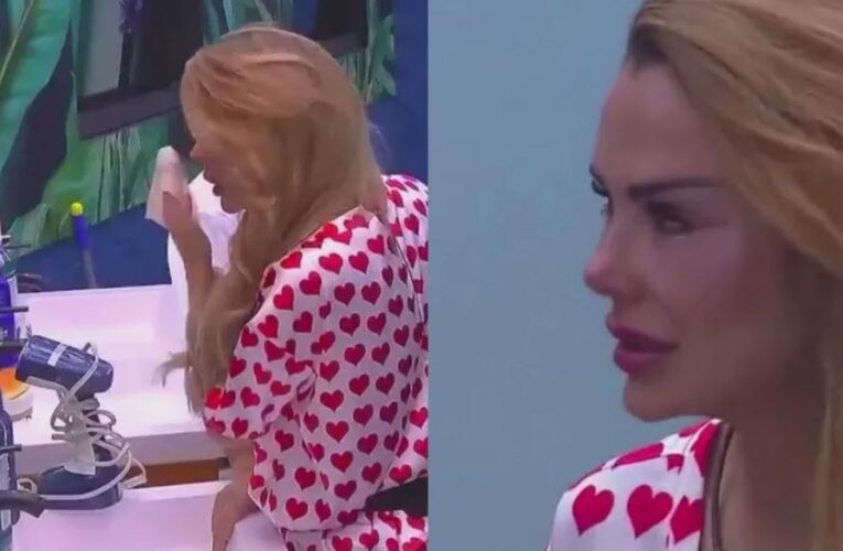 Ninel Conde rompe en llanto tras nominación y recibe emotiva consolación de Abelito en ‘La Casa de los Famosos’
