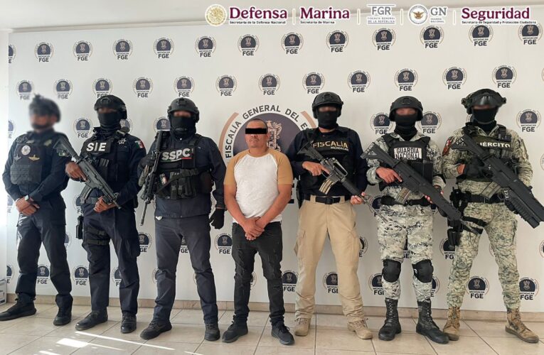 Detienen a Genaro ‘N’, alias “El Silencio”, objetivo prioritario por extorsión