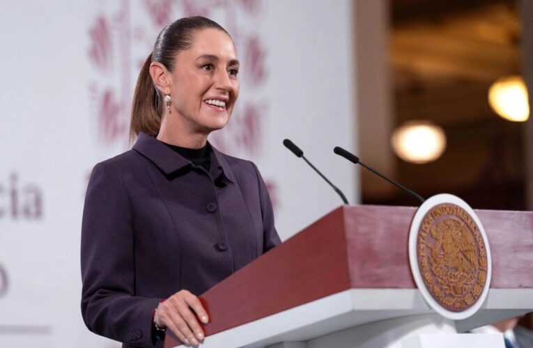 Sheinbaum rechaza negociación “en lo oscurito” con Salinas Pliego; “fuera de la ley, nunca”, dice